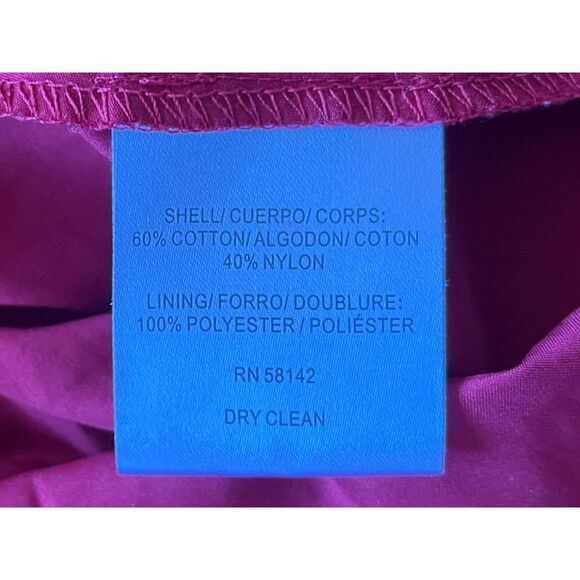 GAL MEETS GLAM Red Lace Fit & Flare Midi Dress Women's Size 4 - Picture 5 of 10